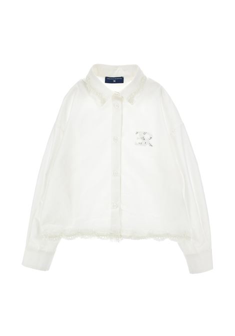 Camicia con decorazione ERMANNO SCERVINO JUNIOR | Z1H302 81160001